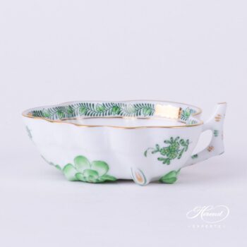 Sugar Bowl 492-0-00 AV - Chinese Bouquet Green / Apponyi Green decor. Herend porcelain hand painted