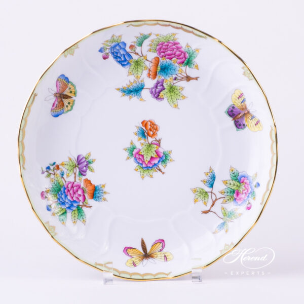 Vegetable Dish 1148-0-00 VBO Queen Victoria multicolor design. Herend fine china tableware. Hand painted