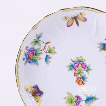Vegetable Dish 1148-0-00 VBO Queen Victoria multicolor design. Herend fine china tableware. Hand painted