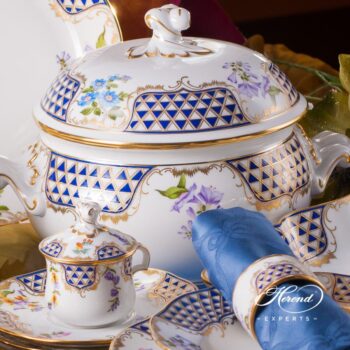 Herend dinner set Mosaic and flowers MTFC