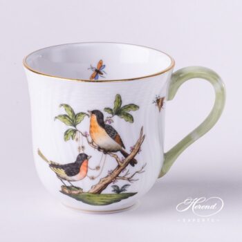 Universal Cup 1729-0-00 RO Rothschild Bird pattern. Herend fine china. Handmade and handprinted