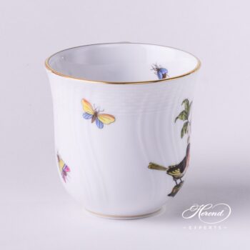 Universal Cup 1729-0-00 RO Rothschild Bird pattern. Herend fine china. Handmade and handprinted