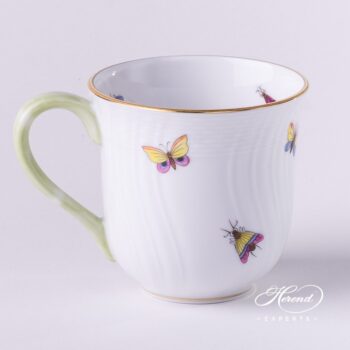 Universal Cup 1729-0-00 RO Rothschild Bird pattern. Herend fine china. Handmade and handprinted