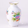 Vase, small 6763-0-00 VBO Queen Victoria design. Herend fine china hand painted. Classic pattern. Ornaments