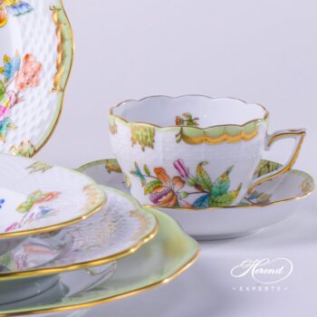 Place Setting / 6 Pieces - Queen Victoria - Herend Experts