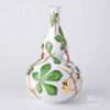 Vase Embossed 7145-0-00 C Naturalistic Chestnut design. Herend fine china hand painted. Modern Vase