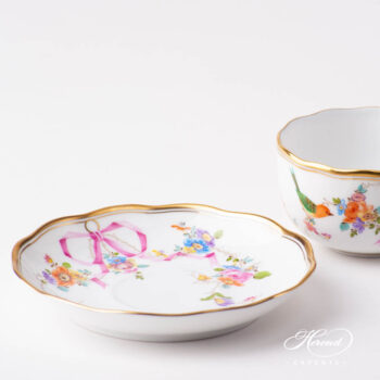 Tea Cup w. Saucer 20724-0-00 JM Mediterranean Garden pattern. Herend fine china