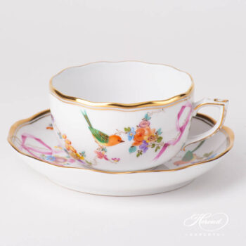 Tea Cup w. Saucer 20724-0-00 JM Mediterranean Garden pattern. Herend fine china