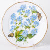 Dinner Plate 20524-0-00 FLA-AS American Wildflowers / Blue Wood Aster pattern. Herend fine china