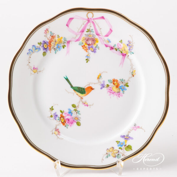 Dessert Plate 20517-0-00 JM Mediterranean Garden pattern. Herend fine china