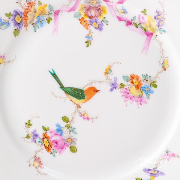 Dessert Plate 20517-0-00 JM Mediterranean Garden pattern. Herend fine china