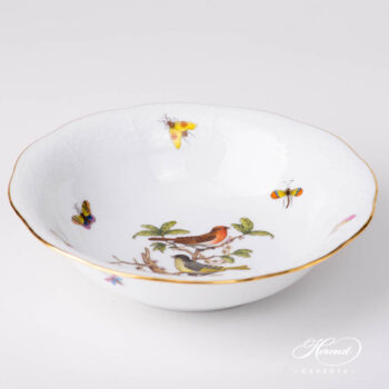 Salad / Fruit Bowl 330-0-00 RO Rothschild Bird design. Herend fine china