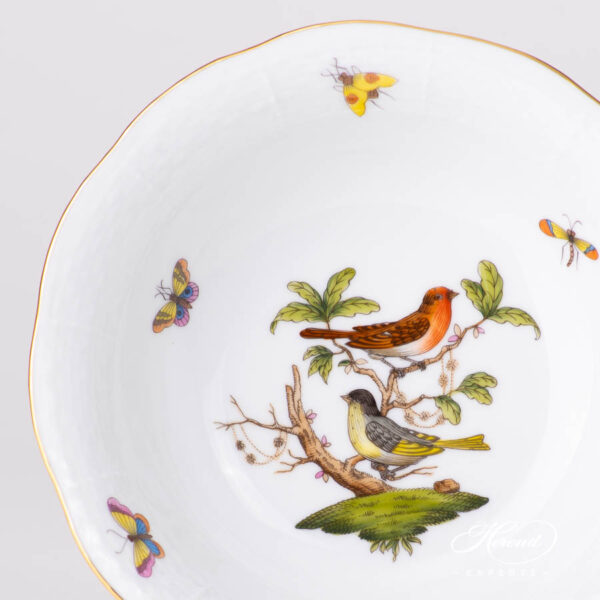 Salad / Fruit Bowl 330-0-00 RO Rothschild Bird design. Herend fine china