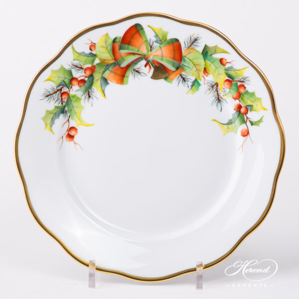 Herend Christmas dessert plate 20517-0-00 NOEL