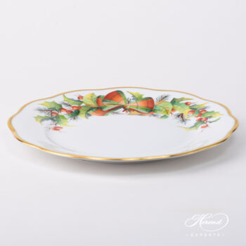 Herend Christmas dessert plate 20517-0-00 NOEL