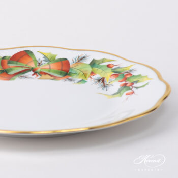 Herend Christmas dessert plate 20517-0-00 NOEL
