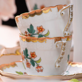 Coffee Cup 706-0-00 WBOS Windsor / Livia pattern. Classic design. Herend porcelain