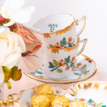Coffee Cup 706-0-00 WBOS Windsor / Livia pattern. Classic design. Herend porcelain
