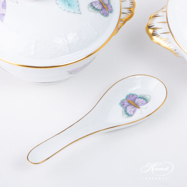 Spoon 237-0-00 EVICTP2 Royal Garden Turquoise Butterfly design. Herend porcelain