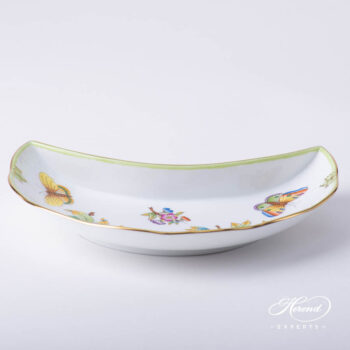 Crescent plate of Herend Queen Victoria VBO 531-0-00