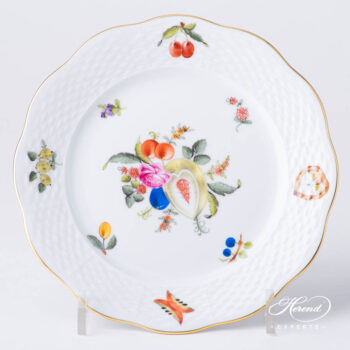 Dessert Plate, medium - Bouquet of Fruits-BFR