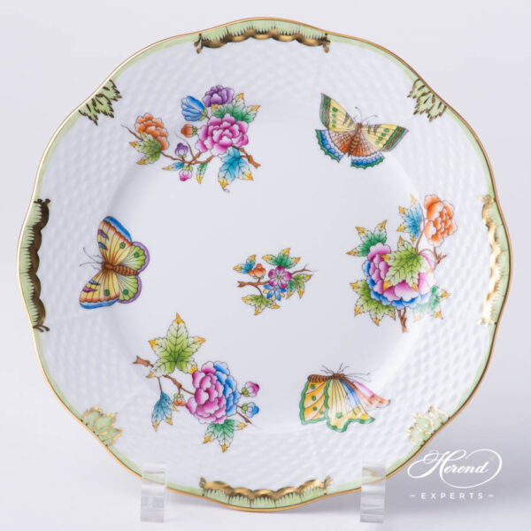 Dessert Plate 519-0-00 VBO Queen Victoria design. Herend porcelain