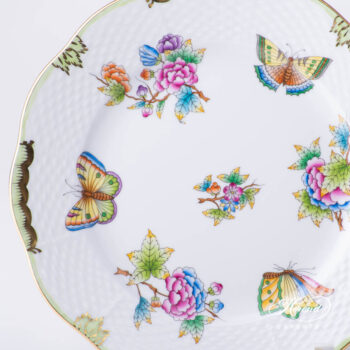 Dessert Plate 519-0-00 VBO Queen Victoria design. Herend porcelain