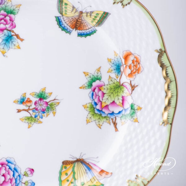 Dessert Plate 519-0-00 VBO Queen Victoria design. Herend porcelain