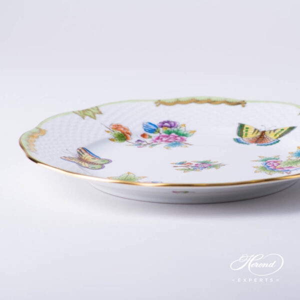 Dessert Plate 519-0-00 VBO Queen Victoria design. Herend porcelain