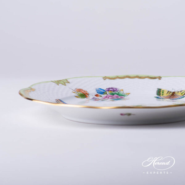 Dessert Plate 519-0-00 VBO Queen Victoria design. Herend porcelain