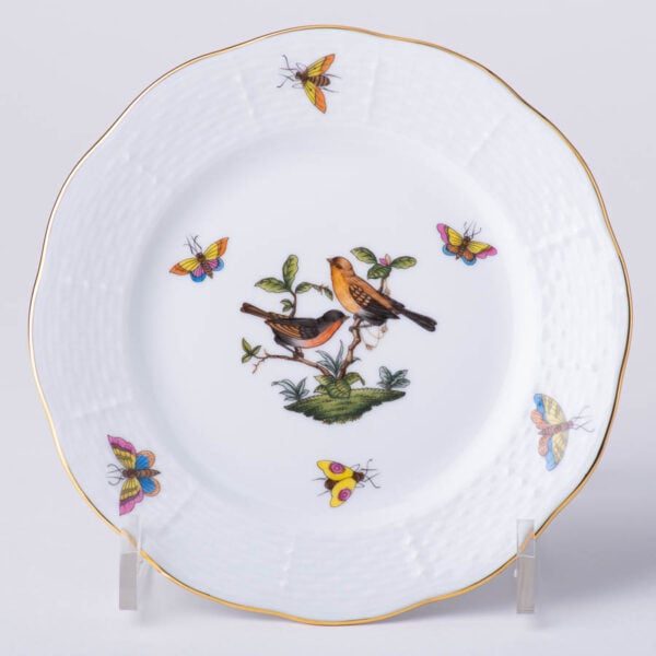 Bread and Butter Plate 515-0-00 RO Rothschild Bird pattern. Herend porcelain