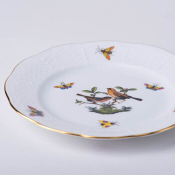 Bread and Butter Plate 515-0-00 RO Rothschild Bird pattern. Herend porcelain