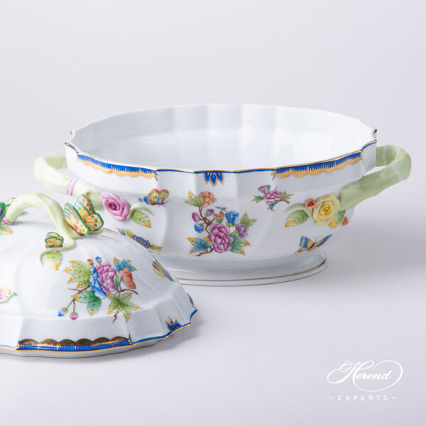 Tureen 1014-0-17 VBO-Y3 Queen Victoria Special pattern. Herend porcelain