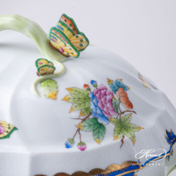 Tureen 1014-0-17 VBO-Y3 Queen Victoria Special pattern. Herend porcelain