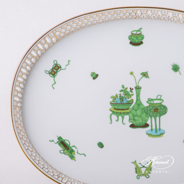 Tray pierced - Herend porcelain 3382-0-00 TOP - Topkapi oriental design.