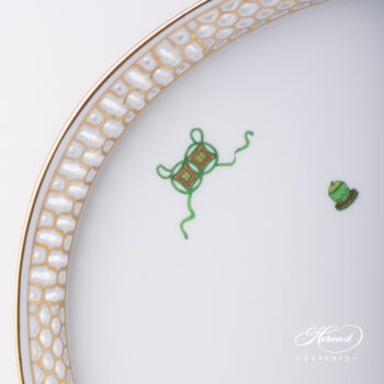Tray pierced - Herend porcelain 3382-0-00 TOP - Topkapi oriental design.