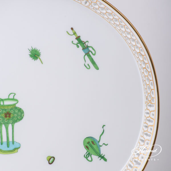 Tray pierced - Herend porcelain 3382-0-00 TOP - Topkapi oriental design.