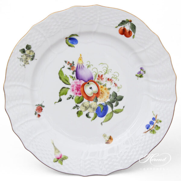 Herend Service Plate Fruits 1527-0-00 BFR
