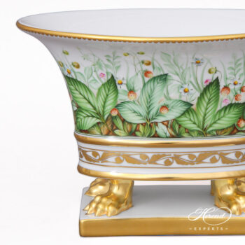 Herend Strawberries Empire Vase 6409-0-00 FSB