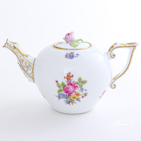 Herend Teapot Flowers 608-0-09 HBC
