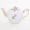 Herend Vienna Rose Gold Teapot 20 OZ 607-0-09 VRHS