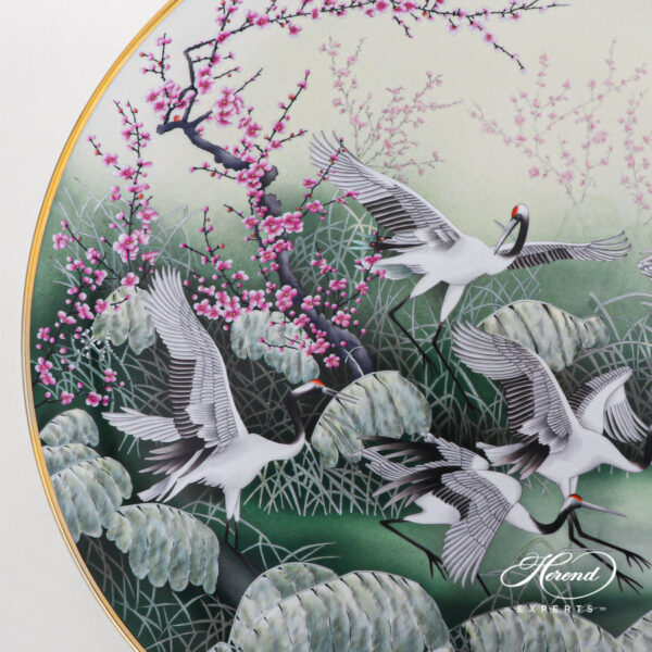 Herend Wall Plate Birds of Honor 8439-0-50 SP763