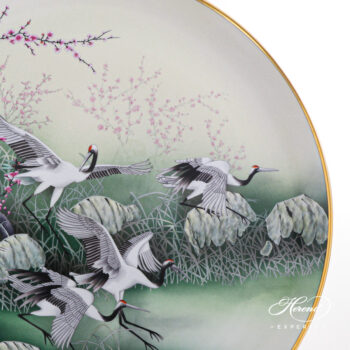 Herend Wall Plate Birds of Honor 8439-0-50 SP763