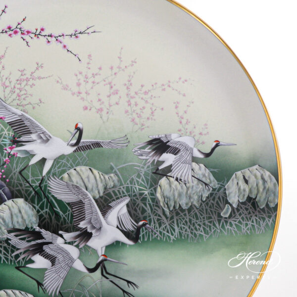 Herend Wall Plate Birds of Honor 8439-0-50 SP763