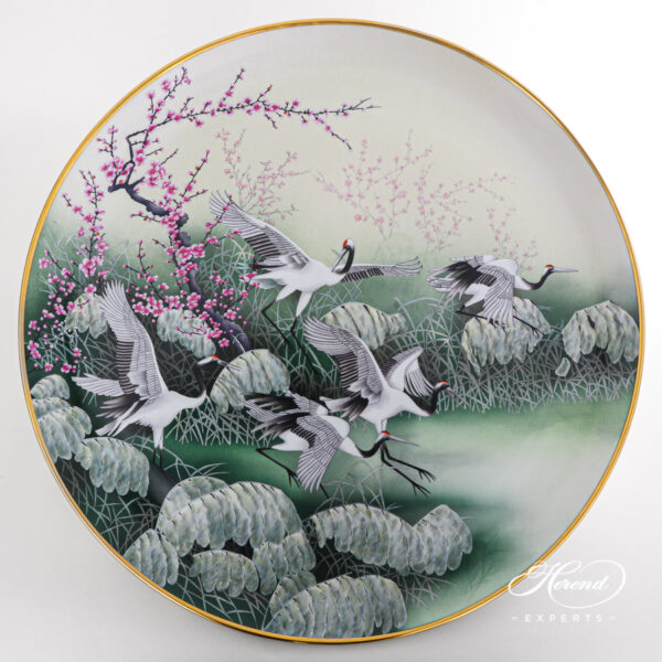 Herend Wall Plate Birds of Honor 8439-0-50 SP763