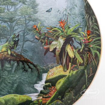 Herend Wall plate Forest 8430-0-50 SPAMA1