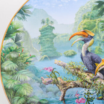 Herend Wall Plate Hornbill 8439-0-50 SP747