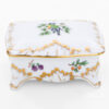Herend Square Music Box Pine and Bird 7849-0-91 EM