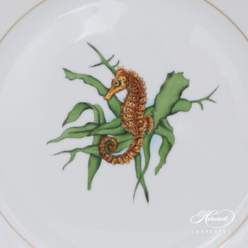 Dinner Plate - Herend porcelain 20524-0-00 ATLA-#4 Bermuda Fishes design.