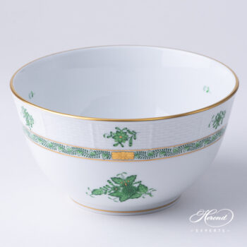 Herend Apponyi Green Bowl 363-0-00 AV